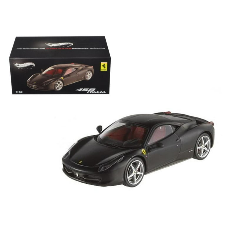 Ferrari 458 Italia Matt Black Elite Edition Limite - Walmart.com