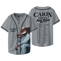 Carin Leon Boca Chueca Tour Merch Baseball Jacket Women Men Fashion Casual Short Sleeve Jersey T-shirts