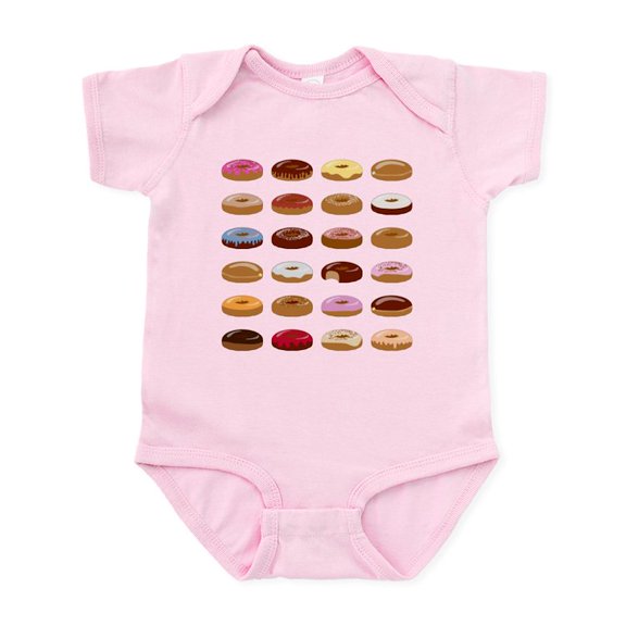 CafePress - Donut Lot Infant Bodysuit - Baby Light Bodysuit, Size Newborn - 24 Months