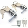 thumbnail image 4 of 1 Pcs Aluminum Alloy Drawer Lock Cabinet Mailbox Filing Furniture Lock with Key, 4 of 8