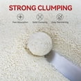 thumbnail image 3 of All For Paws Natural Cassava Grain Cat Litter, 10lb – Superior Clumping | Eco-Friendly | Low Dust | 24/7 Odor Control Cassava Kitty Litter, Unscented, 3 of 8