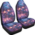 thumbnail image 3 of FOR U DESIGNS Fire Skull Rose Pattern 2 Pcs Car Seat Cover Lightweight Interior Covers for Cars Elastic Bucket Seat Cover Truck Seat Protectors Universal Fit for Most Vehicles, 3 of 7