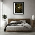 thumbnail image 3 of Maki 26x31 Black Ornate Wood Framed With Double Matting Wall Art Titled - The Slight Hum Iii, 3 of 6