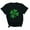Black, variant on VBTAPA St Patrick's Day Womens Tops, Ladies' St. Patrick's Day Printed T-shirt, Round Neck Short Sleeve Casual Summer Top, Lucky Shamrock Graphic Tees Today White XXXL