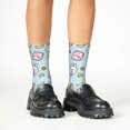 thumbnail image 5 of Goofa Rabbit Burger Coffee Pattern Children's Crew Socks, Kids' Daily Wear and Sports Socks, Breathable Socks, Sports Socks, Moisture-Wicking Socks for Children, 5 of 6