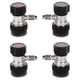 thumbnail image 1 of 4x R134A A/C Compresor de CA R-134A Adaptador de Acoplador Rápido Manual Aire Acondicionado Conectores SAE 1/4 Accesorios, 1 of 5
