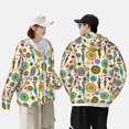 thumbnail image 4 of Fotbe Beautiful African Womens Chaqueta con Protección Solar UPF 50+ para Hombre y Mujer, Camisa con Capucha y Bolsillos-Large, 4 of 7