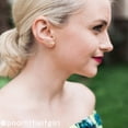 thumbnail image 5 of Humble Chic Ear Crawler Earrings for Women - Gold Plated Hypoallergenic Leaf Climbers, 5 of 9