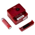 thumbnail image 3 of Reloj despertador Casio TQ140 Travel Red con alarma acústica y pila AA, 3 of 4