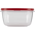 thumbnail image 2 of Rubbermaid EasyFindLids Contenant de Rangement pour Aliments, 3,3 L (14 Tasses), Rouge Coureur, Lot de 1, 2 of 6