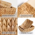 thumbnail image 4 of Cestas de mimbre DAICOLAD pequeñas para organizar, paquete de 2, 4 of 8