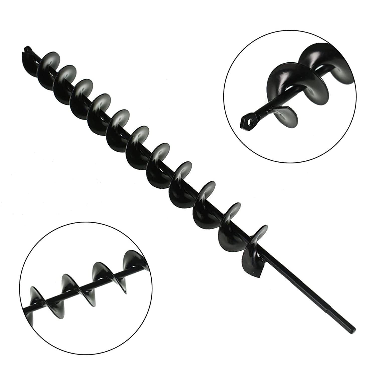 All-Carb 24” Wide and Long Garden Auger Drill Bit