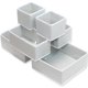 thumbnail image 2 of Caja de almacenamiento para pantalones, ropa interior, armario, organizador de ropa, armario de almacenamiento para camisas, suéteres, cajón organizador para el hogar, 2 of 5