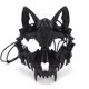 thumbnail image 1 of Máscara de calavera para fiesta de Halloween, Anime, dragón, Dios, esqueleto, media cara, hueso, Calavera, animales, Cosplay, baile, graduación, disfraz, accesorios, 1 of 4