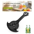 thumbnail image 1 of Abrelatas multifunción 3 en 1 | Acero inoxidable y material ABS | Abridor de frascos fácil de usar para manos débiles | Utensilio de cocina portátil para latas, botellas, cubiertas de cerveza |, 1 of 8