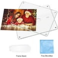 thumbnail image 7 of Boxalls 5*7inch Clear Acrylic Photo Frame,Double Sided Picture Frames Horizontal or Vertical Desktop Display, 7 of 7