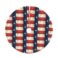 thumbnail image 6 of Christmas Tree Skirt Texas Flag Distressed Xmas Tree Skirt Decoration for Home Holiday Party 36", 6 of 6