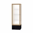 thumbnail image 7 of Waddell 576WB-SN-SS Monarch 24 x 72 x 24 in. Silver Swirl Base Unlighted Floor Display Case, White Back - Satin, 7 of 7