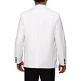 thumbnail image 3 of CHAQUETAS DE NEGOCIOS INSPIRADORAS CHIC para Hombres, Chaquetas Clásicas de Un Solo Botón con Solapa de Pico L Blanca, 3 of 5