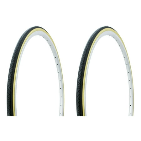Tire set. 2 Tires. Two Tires Duro 700 x 25c Black/Gum Side Wall HF-187. price history on PriceWatchPro