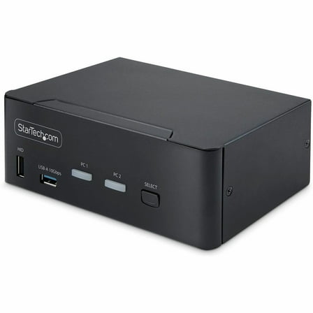 StarTech 2-Port Dual-Monitor DisplayPort KVM Switch P2CDD143-KVM-SWITCH