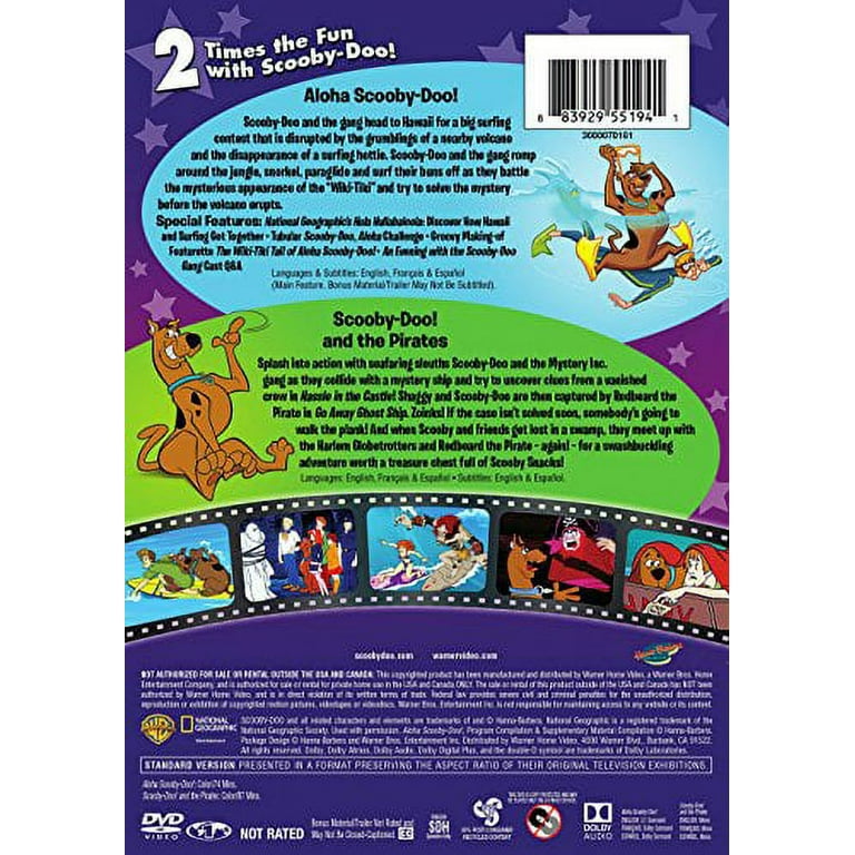 Scooby-Doo: Aloha Scooby-Doo! / Scooby-Doo & the Pirates (DVD
