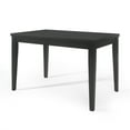 thumbnail image 6 of Wood Counter Height Dining Table Antique Black 35"D x 59.1"W x 36.5"H, 6 of 6