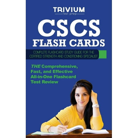 Cscs Flash Cards Complete Flash Card Study Guide For The