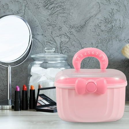 Hemoton  Hair Organizer Storage for Girls Stuff Kids Jewelry Bow Box