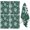 Green Christmas Snowflake, variant on 2 Pcs Funny Kitchen Towels,Dark Blue Christmas Animal Pattern Microfiber Dish Towels,Kitchen Tea Towels,Kitchen Towel Set (18" X 26")