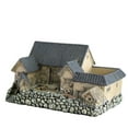 thumbnail image 2 of Ovzne With Light Rural Old House Small Model Desktop Garden Living Room Gift On Clearance, 2 of 8