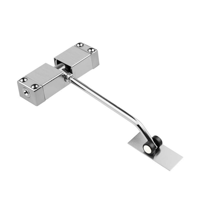 Cierrapuertas con resorte de seguridad, fácil de instalar para convertir puertas con bisagras en cierre automático, bisagra de cierre automático ajustable