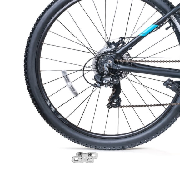 SEWACC 8Pairs Steel Bike Chain Buckle Quick Release Link Connector for Easy Replacement