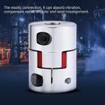 thumbnail image 4 of Coupler Flexible Spider Jaw Shaft Coupling CNC Stepper Motor Aluminum Alloy Joint Connector For 3D Printer DIY Encoder, 4 of 8