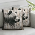 thumbnail image 3 of nygtbtfer , Throw Pillow Cabin Pine Trees Decor White, 3 of 7