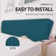 thumbnail image 4 of Headboard Cover,headboard Protective Cover Dustproof Washable Headboard Cover Full Pack 360 Blue 180cm Suitable For Headboard 170-190cm - G, 4 of 5