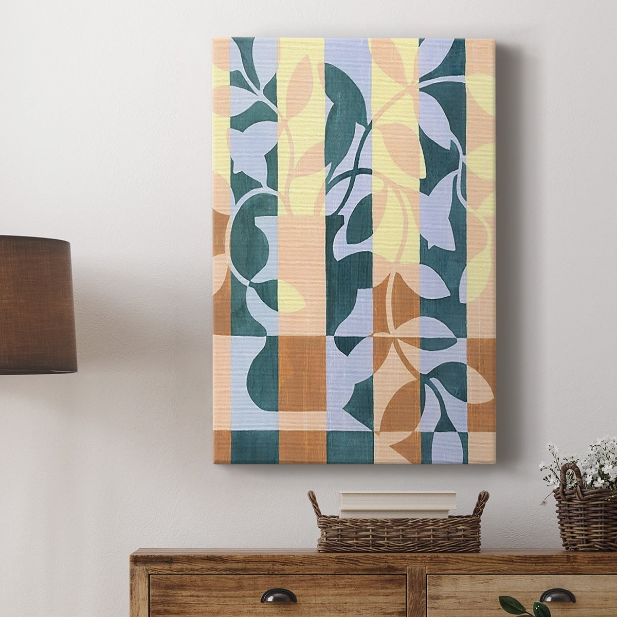 Checkered Cutting II Premium Gallery Wrapped Canvas - Ready to Hang