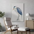 thumbnail image 2 of PixonSign Canvas Print Wall Art Blue Heron Bird Portrait Pastel Watercolor Animals Wilderness Illustrations Modern Art Antique Vintage Farmhouse Relax/Calm/Cozy - 12"x18", 2 of 5