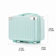 thumbnail image 6 of 14inch Multifunctional Lady's Cosmetic for Case Travel Hand Luggage Portable Carrying Makeup Bag Professional Suitcase, 6 of 19