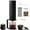 Black, variant on Portable Espresso Coffee Machine, Rechargeable Mini Travel Maker, 3-in-1 for Ground, Capsules, Pods