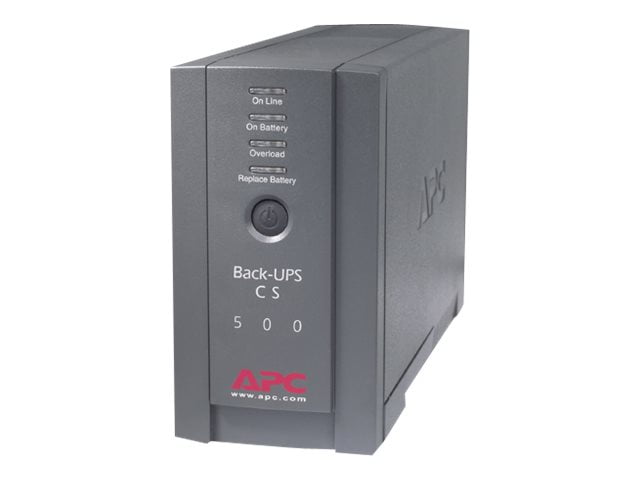 APC Back-UPS CS 500VA Tower UPS - 500VA/300W