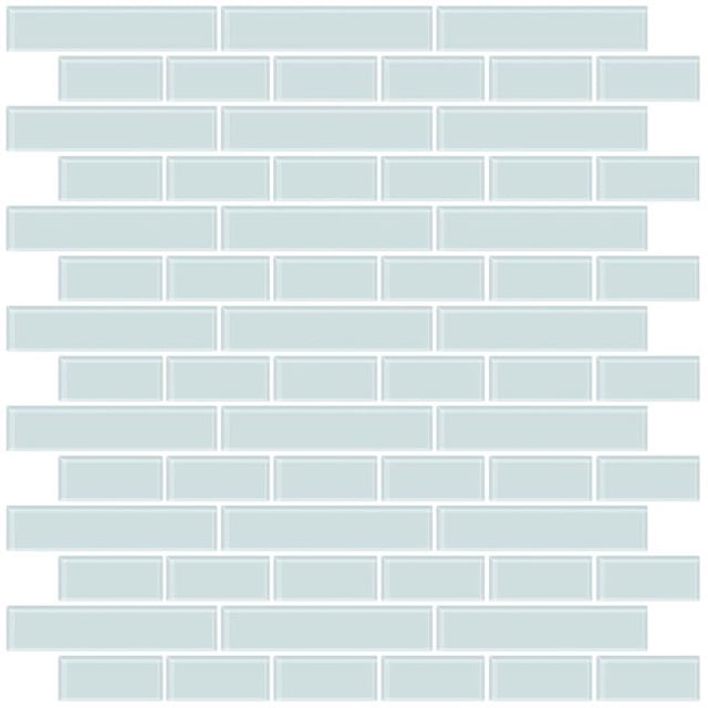 Sea Glass Peel & Stick Backsplash Tiles - Blue