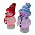 thumbnail image 2 of Decoración navideña con interfaz USB enchufable, muñeco de nieve navideño luminoso, árbol de Navidad antiguo, luz de noche, 2 of 4