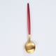 thumbnail image 1 of Xiao Hua cucharas de acero inoxidable para el hogar, la cocina y el restaurante (rojo gond), 1 of 5
