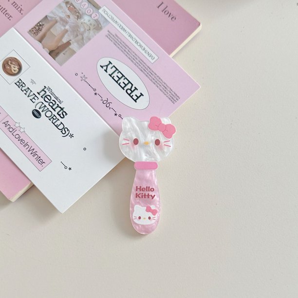 Dry Rice Sanrio Hairpin Cute Sweet Girl Heart Bangs Side Clip Duckbill Clip Headwear Card Children's New Jewelry