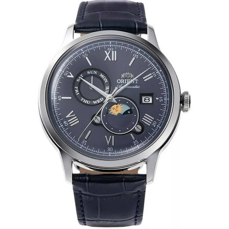 Orient Bambino Version 9 Automatic Day-Night Blue Dial Men's Watch RA-AK0806L30B