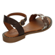 thumbnail image 3 of Sandalia Efe Mujer Café Animal Print Hebilla Casual cafe 23, 3 of 10