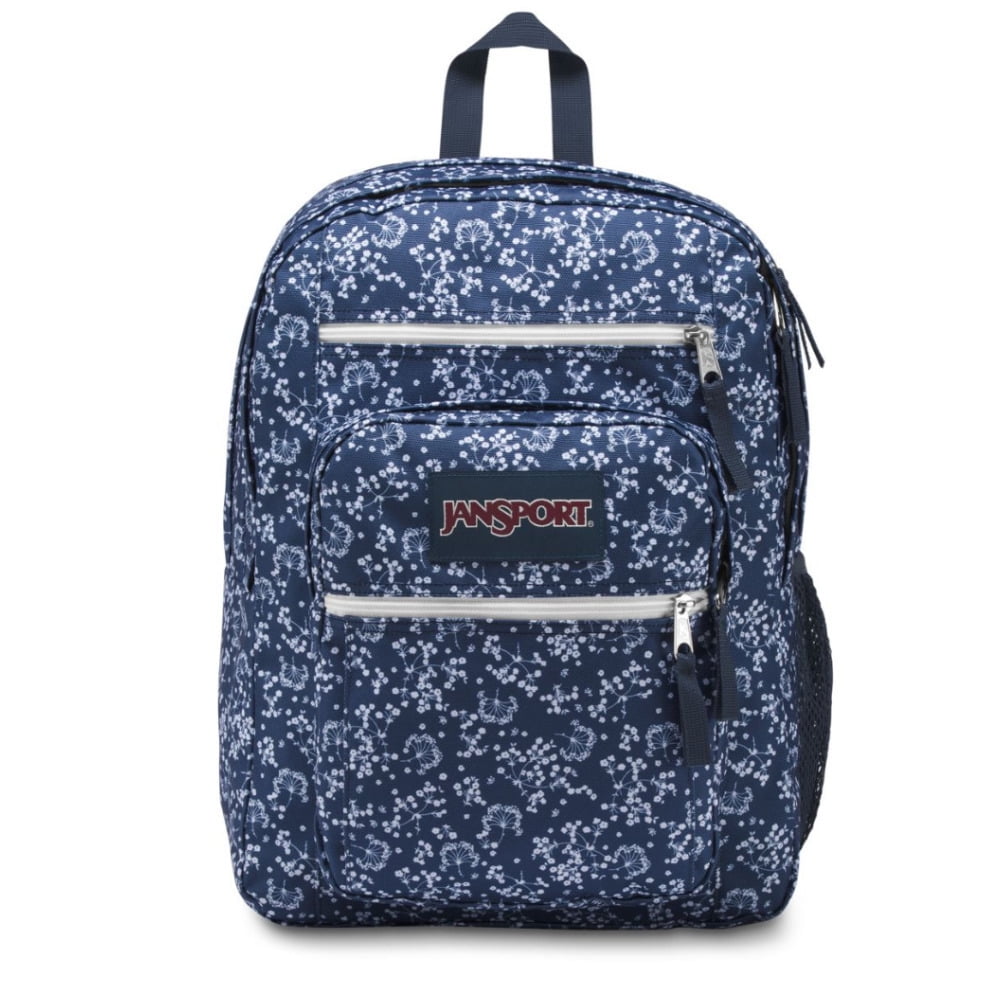 Blue cheap floral backpack