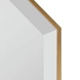 thumbnail image 4 of Kate and Laurel Rhodes Modern Octagon Wall Mirror, gold 25x25 Inches, 4 of 5