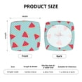 thumbnail image 6 of Daiia Watermelon Stretch Individual Couch Cushion Slipcovers Reversible Cushion Protector Slipcovers Sofa Cushion Protector Covers Milk Silk-16.9in, 6 of 9